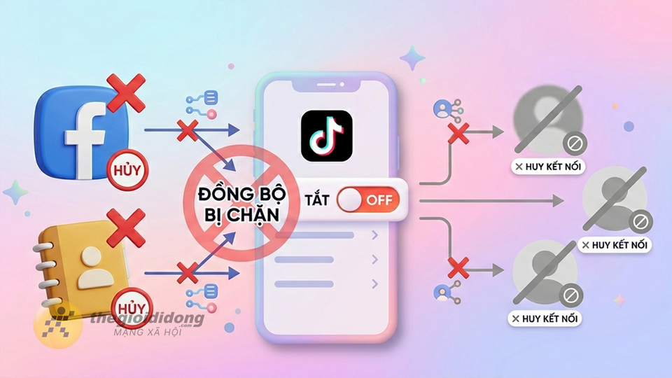 Cách tắt đồng bộ bạn bè trên TikTok để bảo vệ riêng tư