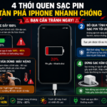 4 thói quen sạc pin khiến iPhone nhanh chai, nhiều người vẫn làm mỗi ngày